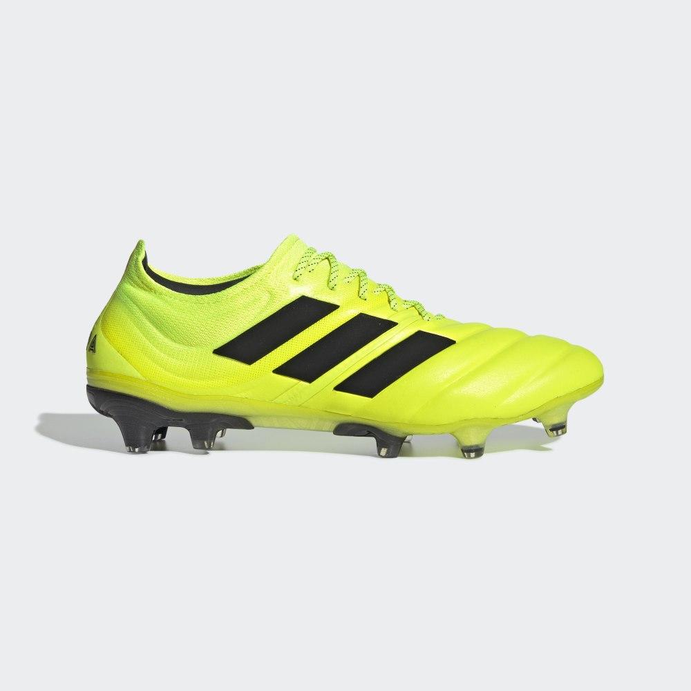 Adidas Men's Copa 19.1 Firm Ground Football Boots Yellow/Black Ireland F35519